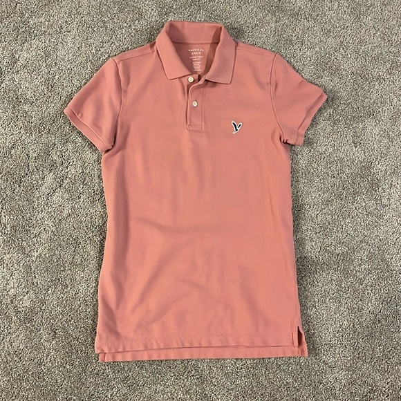 Bundle of 2 Hollister and American Eagle Polo shirts - Picture 2 of 7